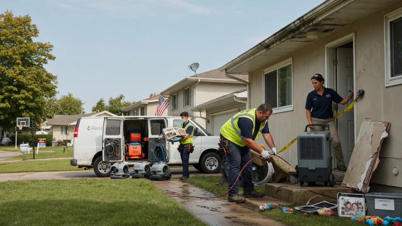 Water Damage Restoration in Como, TX near me